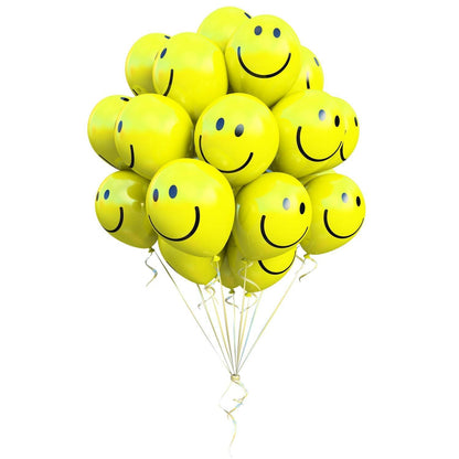 Cartoon Printed Design Balloons Kinds of Latex Balloons for Birthday / Anniversary / Valentine's / Wedding / Engagement Party Decoration Birthday Decoration Items for Kids One Color (20 Pcs Set) - infinityexculsivestore.com