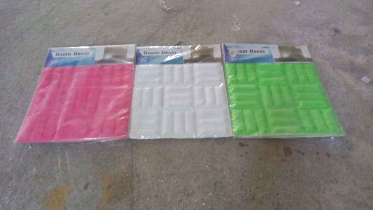 Design Wallpaper 3D Foam Wallpaper Sticker Panels I Ceiling Wallpaper For Living Room Bedroom I Furniture, Door I Foam Tiles - infinityexculsivestore.com