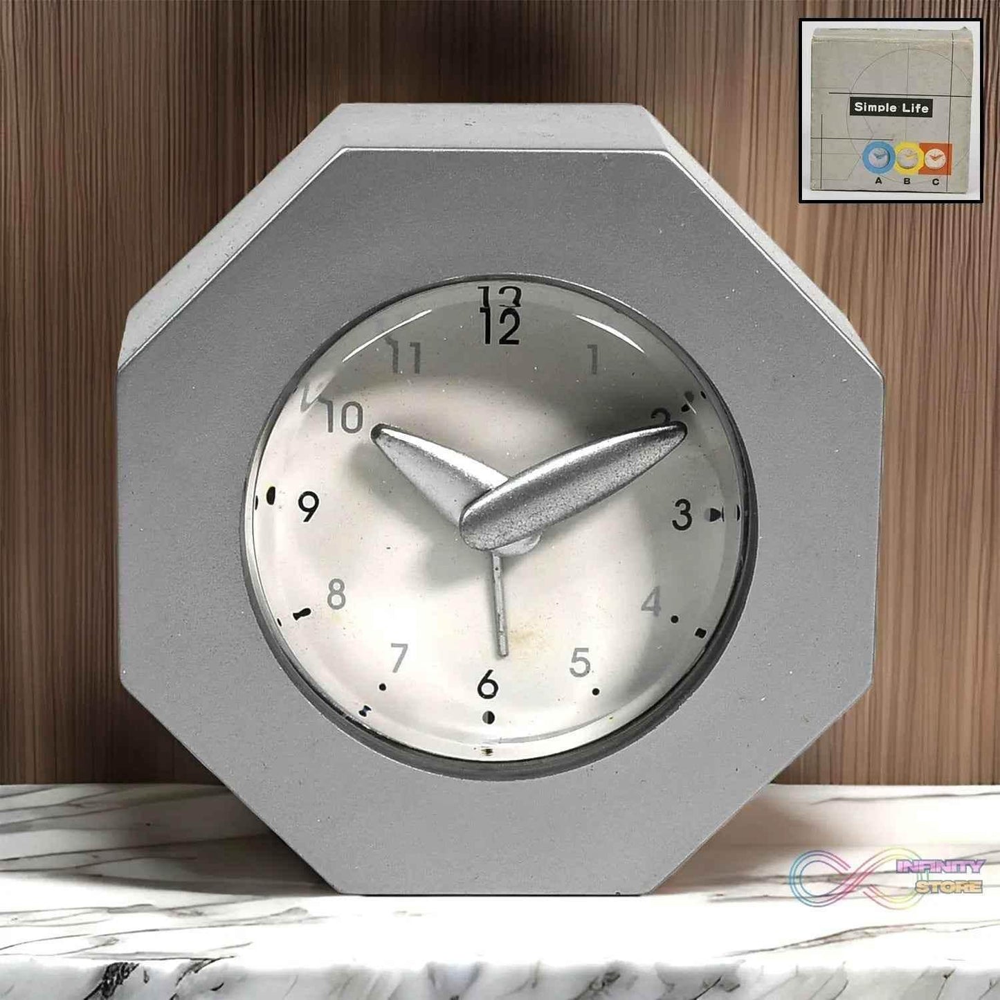 Desk Clock with Alarm Function - infinityexculsivestore.com