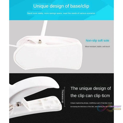 Desk Lamp Adjustable Gooseneck USB Rechargeable 3 modes of Lighting, Reading Lamp for Dorm White, Study Desk lamp Suitable for Girls College Bedroom Reading - infinityexculsivestore.com