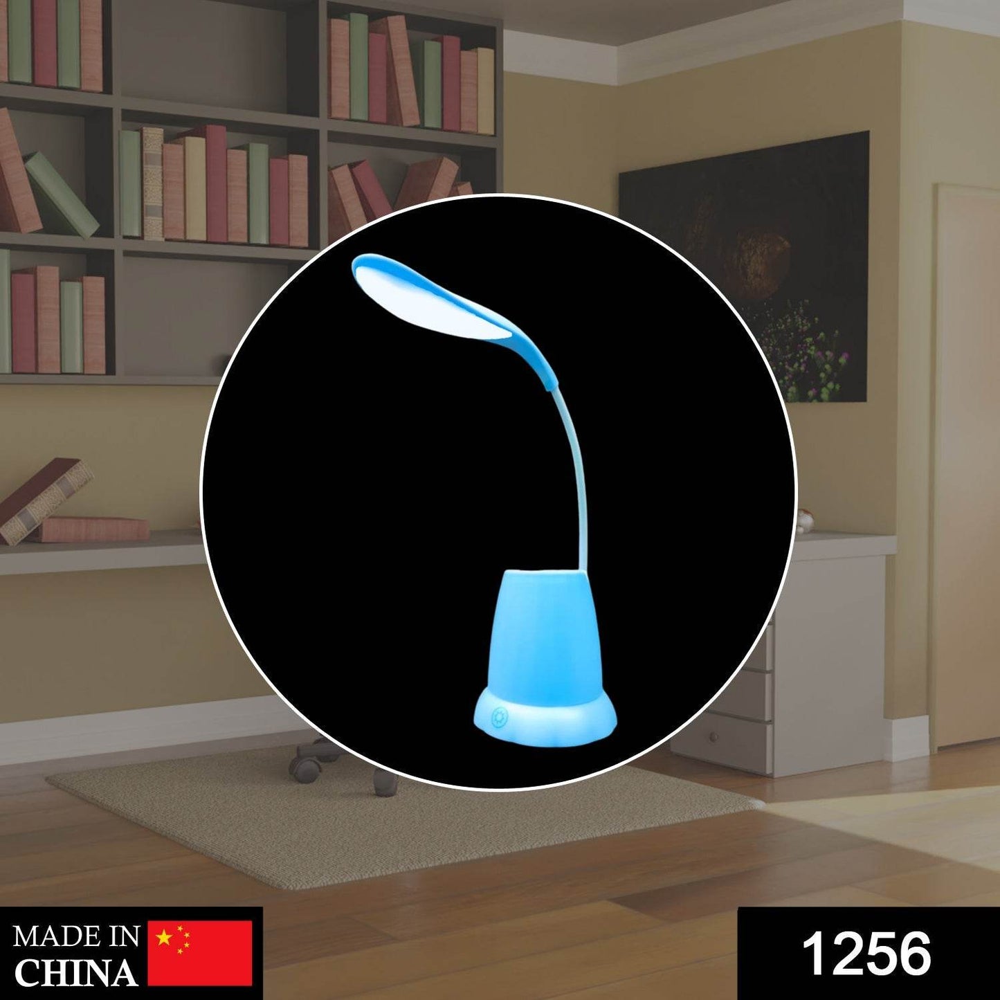 Desk Lamp with Pen Holder Table Lamp with Pencil Stand for Home Office - infinityexculsivestore.com