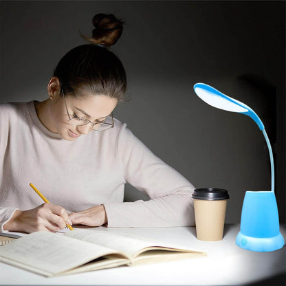 Desk Lamp with Pen Holder Table Lamp with Pencil Stand for Home Office - infinityexculsivestore.com