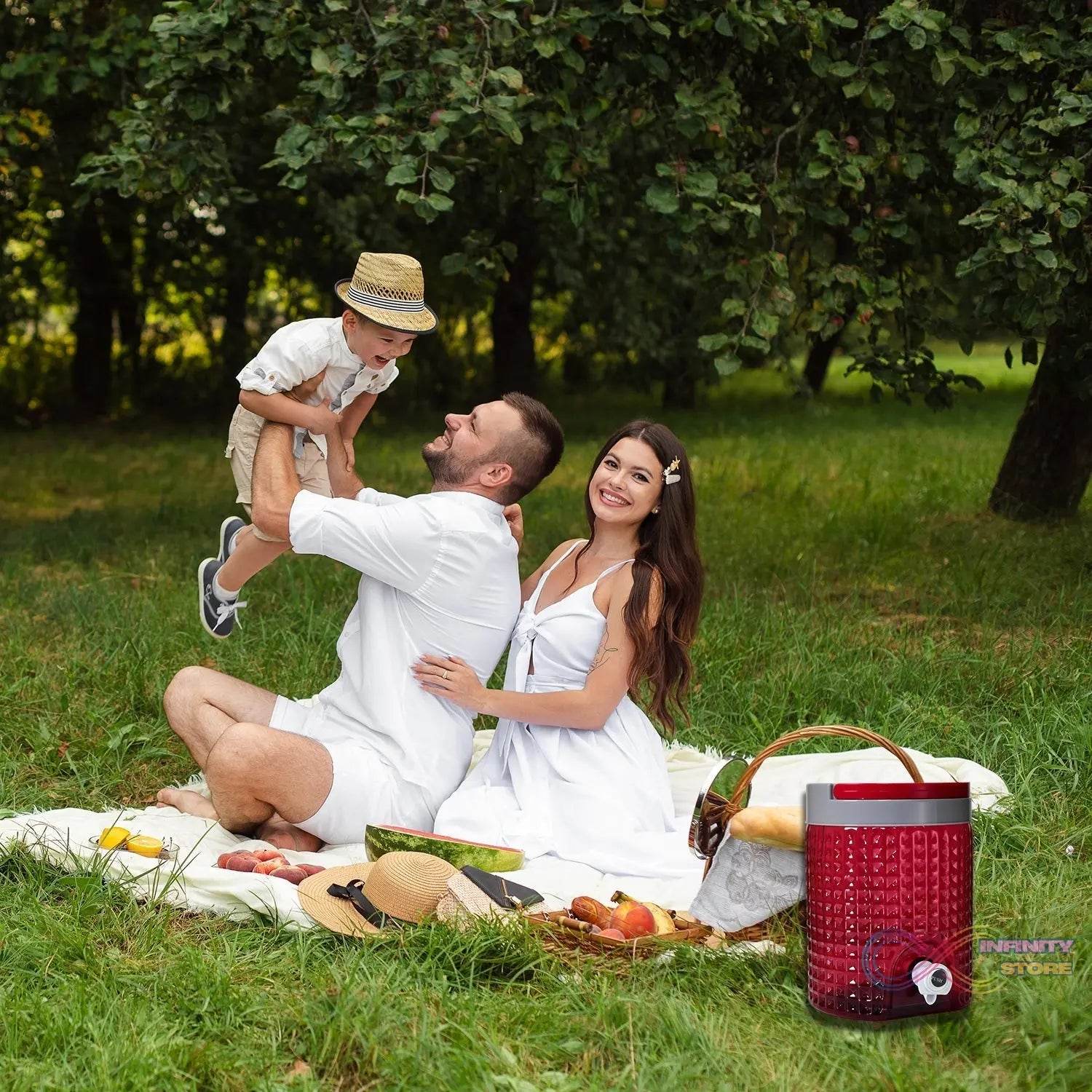 Diamond cut design plastic water jug to carrying water and other beverages. (4500Ml) - infinityexculsivestore.com