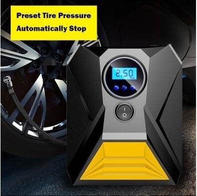Digital Car Tyre Inflator Portable Air Compressor Pump - infinityexculsivestore.com