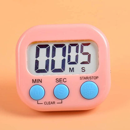 Digital Kitchen Timer Clear Big Digits 0-99 Min for Cooking Office Clock - infinityexculsivestore.com