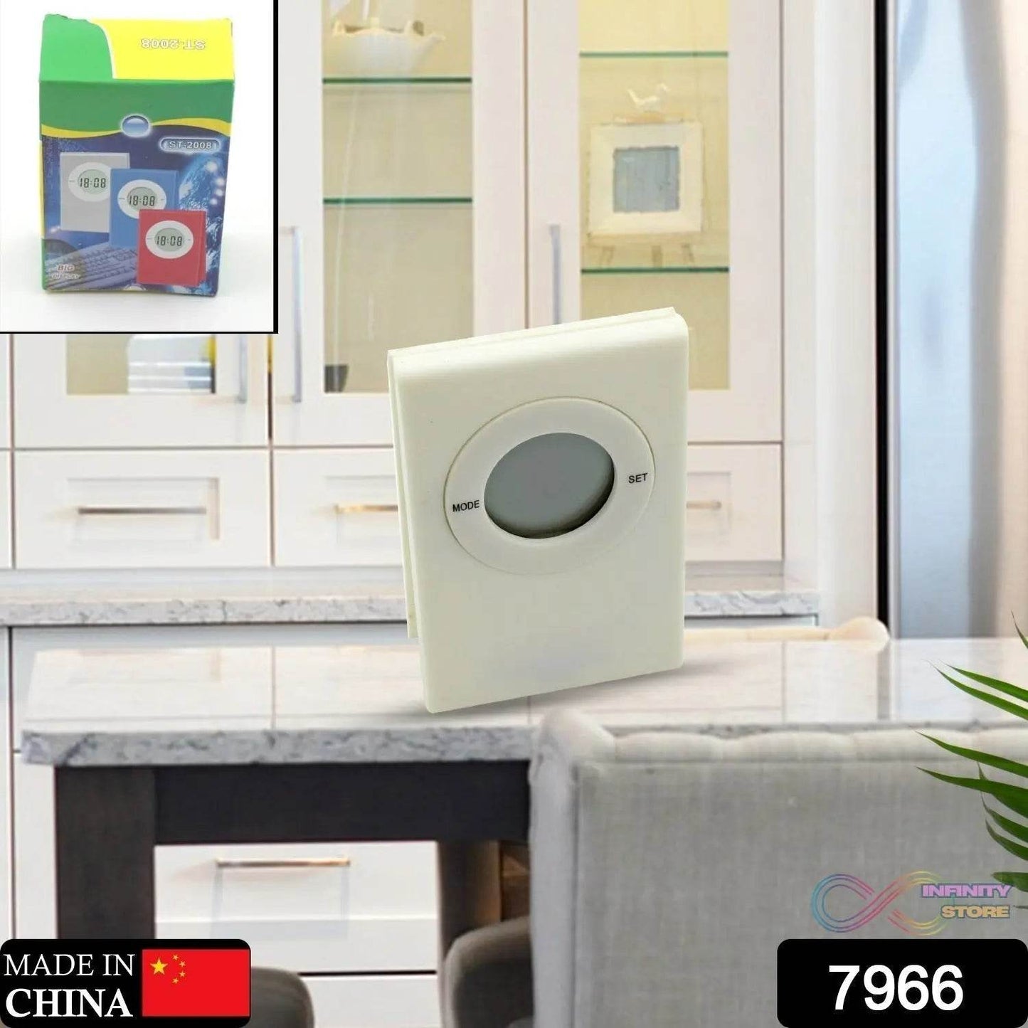 Digital Kitchen Timer: Clear Big Digits, 0-99 Minutes (Cooking, Office) - infinityexculsivestore.com