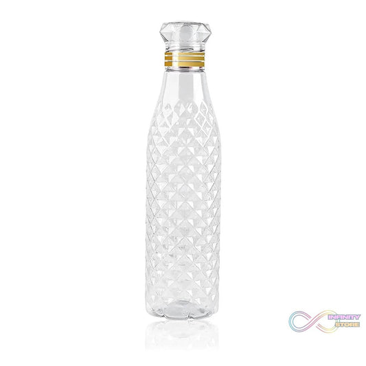 Dimond Cut Water Bottle used by kids, children’s and even adults for storing and drinking water throughout travelling to different-different places and all. - infinityexculsivestore.com