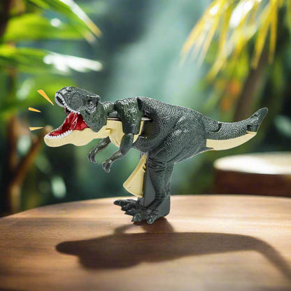 Dinosaur Roaring Toys Trigger, Dinosaurs Toys with Dinosaur Sound Lighting Model Vibrating Head Moving (3 + Years / 1 Pc) - infinityexculsivestore.com