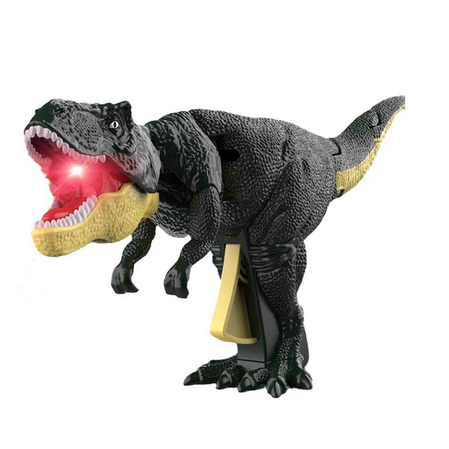 Dinosaur Roaring Toys Trigger, Dinosaurs Toys with Dinosaur Sound Lighting Model Vibrating Head Moving (3 + Years / 1 Pc) - infinityexculsivestore.com