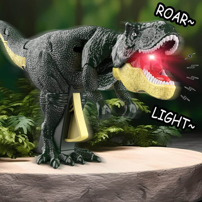 Dinosaur Roaring Toys Trigger, Dinosaurs Toys with Dinosaur Sound Lighting Model Vibrating Head Moving (3 + Years / 1 Pc) - infinityexculsivestore.com