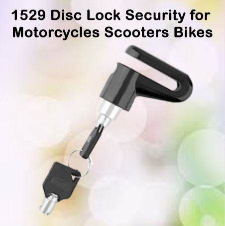 Disc Lock Security for Motorcycles Scooters Bikes - infinityexculsivestore.com