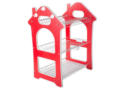 Dish Rack for Kitchen 3 Layer Dish Drainer Rack Stainless Steel Crockery Holder Cutlery Plate Holder Glass Utensils Storage Organize - infinityexculsivestore.com