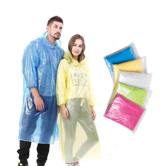 Disposable Rain Card Raincoat Easy to Carry Emergency Waterproof Rain coat RainCard - infinityexculsivestore.com