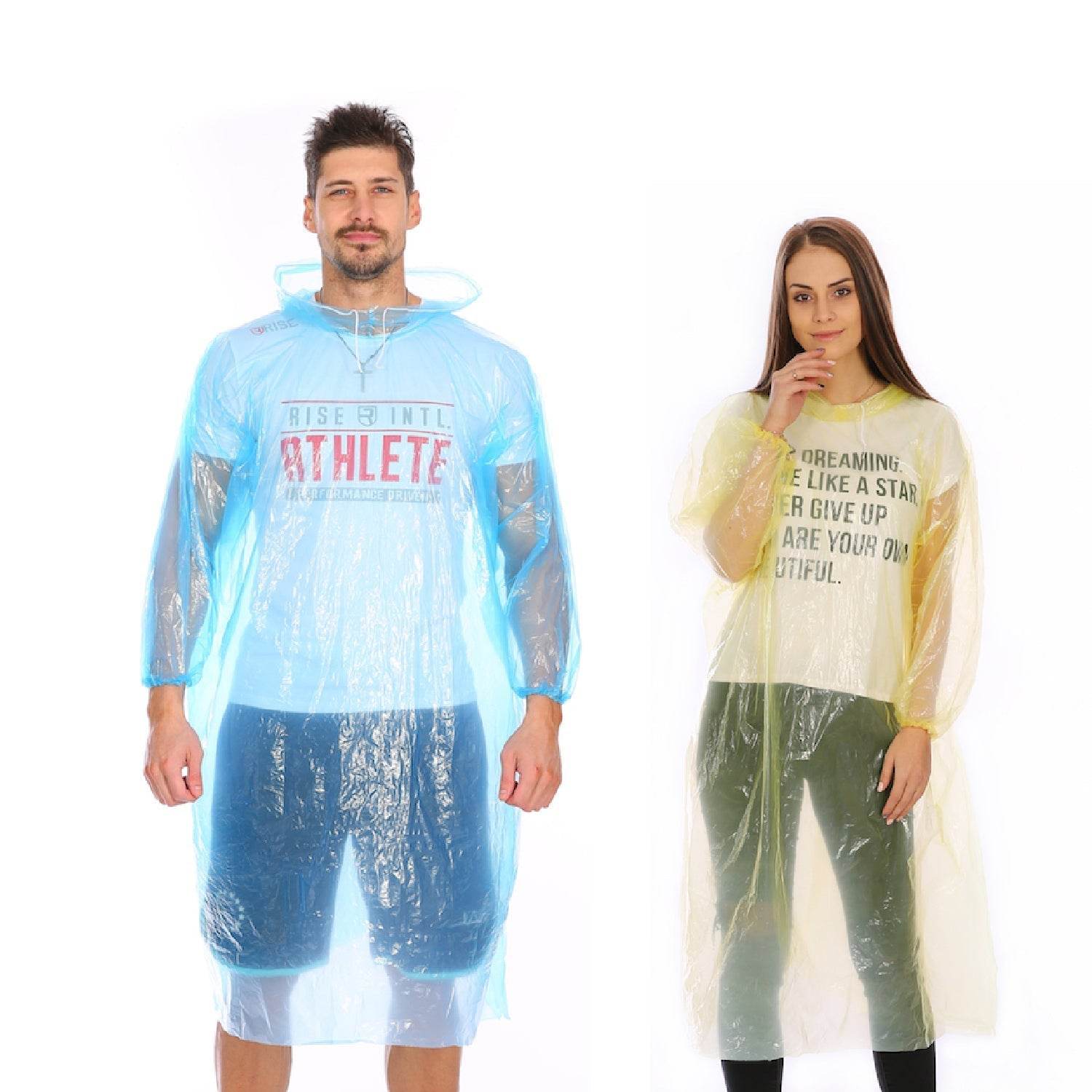 Disposable Rain Card Raincoat Easy to Carry Emergency Waterproof Rain coat RainCard - infinityexculsivestore.com