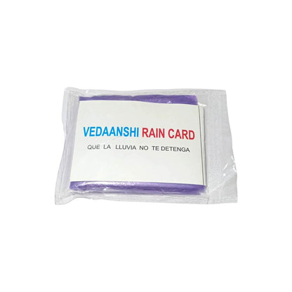 Disposable Rain Card Raincoat Easy to Carry Emergency Waterproof Rain coat RainCard - infinityexculsivestore.com