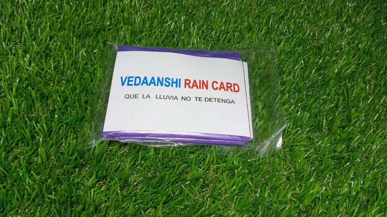Disposable Rain Card Raincoat Easy to Carry Emergency Waterproof Rain coat RainCard - infinityexculsivestore.com