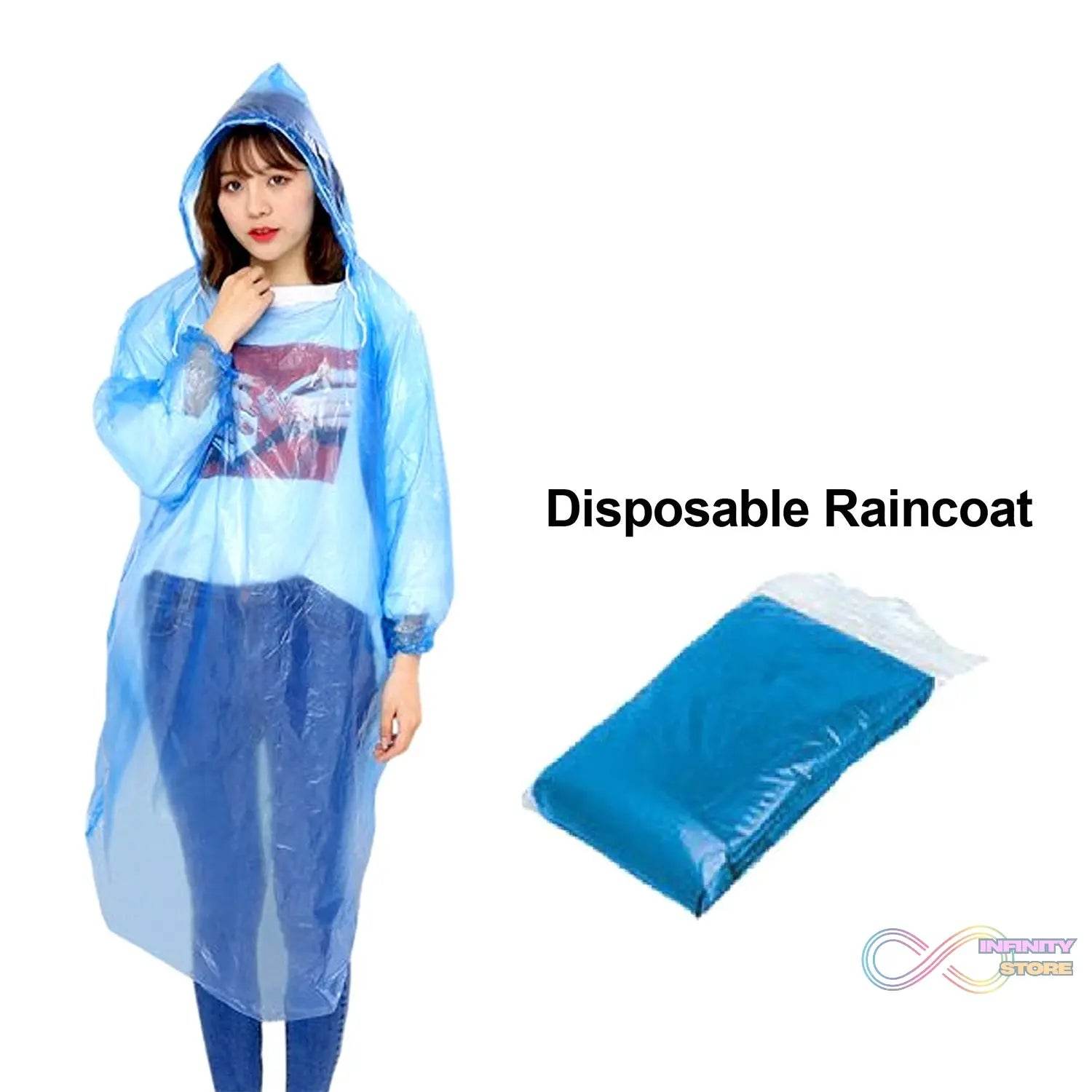 Disposable Rain Coat For Having Prevention From Rain And Storms To Keep Yourself Clean And Dry. - infinityexculsivestore.com