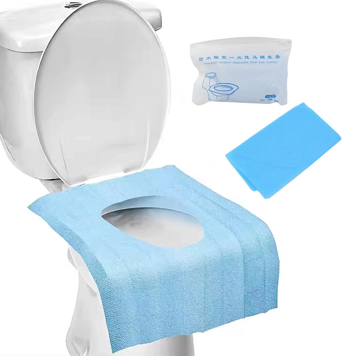 Disposable Toilet Seat Covers / waterproof isolation Disposable Toilet Seat Cushion (10 Pcs Set) - infinityexculsivestore.com