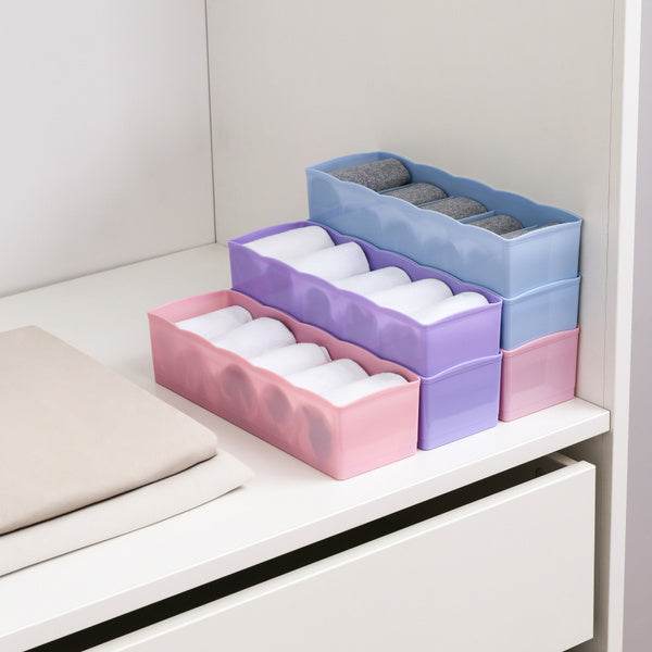 Dividers Tray Organizer Clear Plastic Bead Storage Tray (Multicolour) - infinityexculsivestore.com