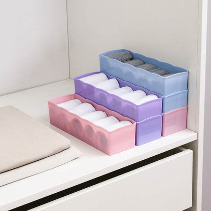Dividers Tray Organizer Clear Plastic Bead Storage Tray (Multicolour) - infinityexculsivestore.com