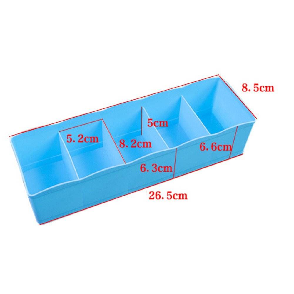 Dividers Tray Organizer Clear Plastic Bead Storage Tray (Multicolour) - infinityexculsivestore.com