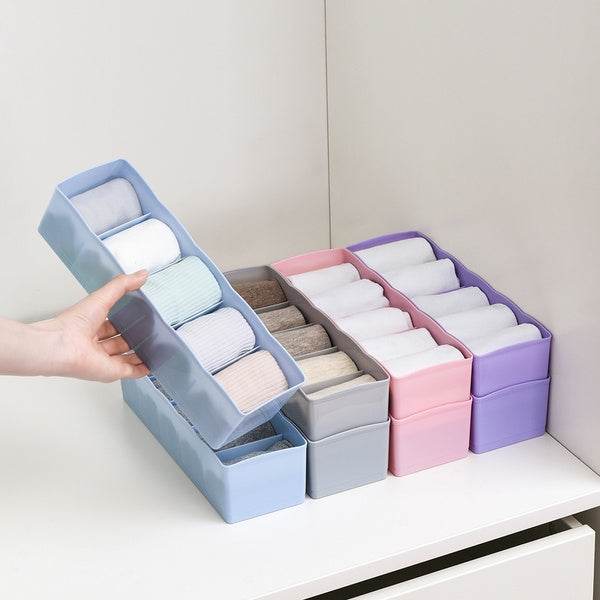 Dividers Tray Organizer Clear Plastic Bead Storage Tray (Multicolour) - infinityexculsivestore.com