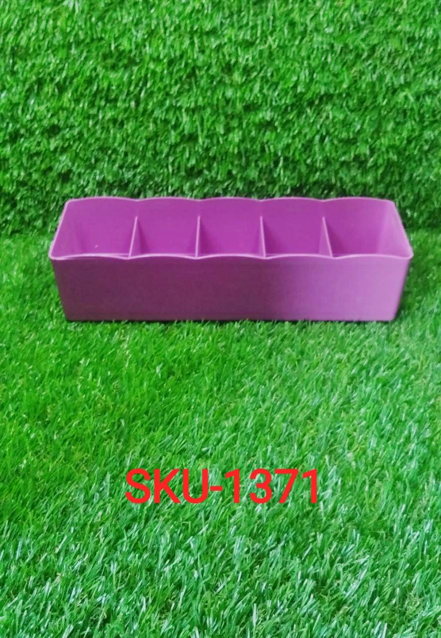 Dividers Tray Organizer Clear Plastic Bead Storage Tray (Multicolour) - infinityexculsivestore.com