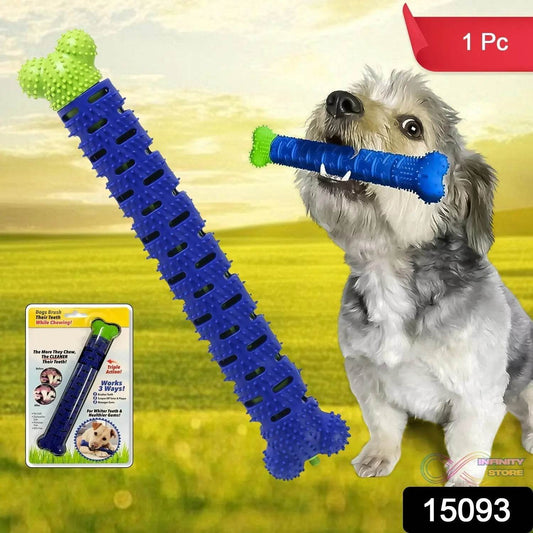 Dog Tooth Brush, Puppy Chew Toothbrush Stick Teeth Cleaning Dental Toys (1 Pc) - infinityexculsivestore.com