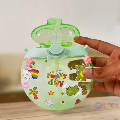 Donut Water Bottle Sipper Bottle (1 pc / 400 ML Approx) - infinityexculsivestore.com