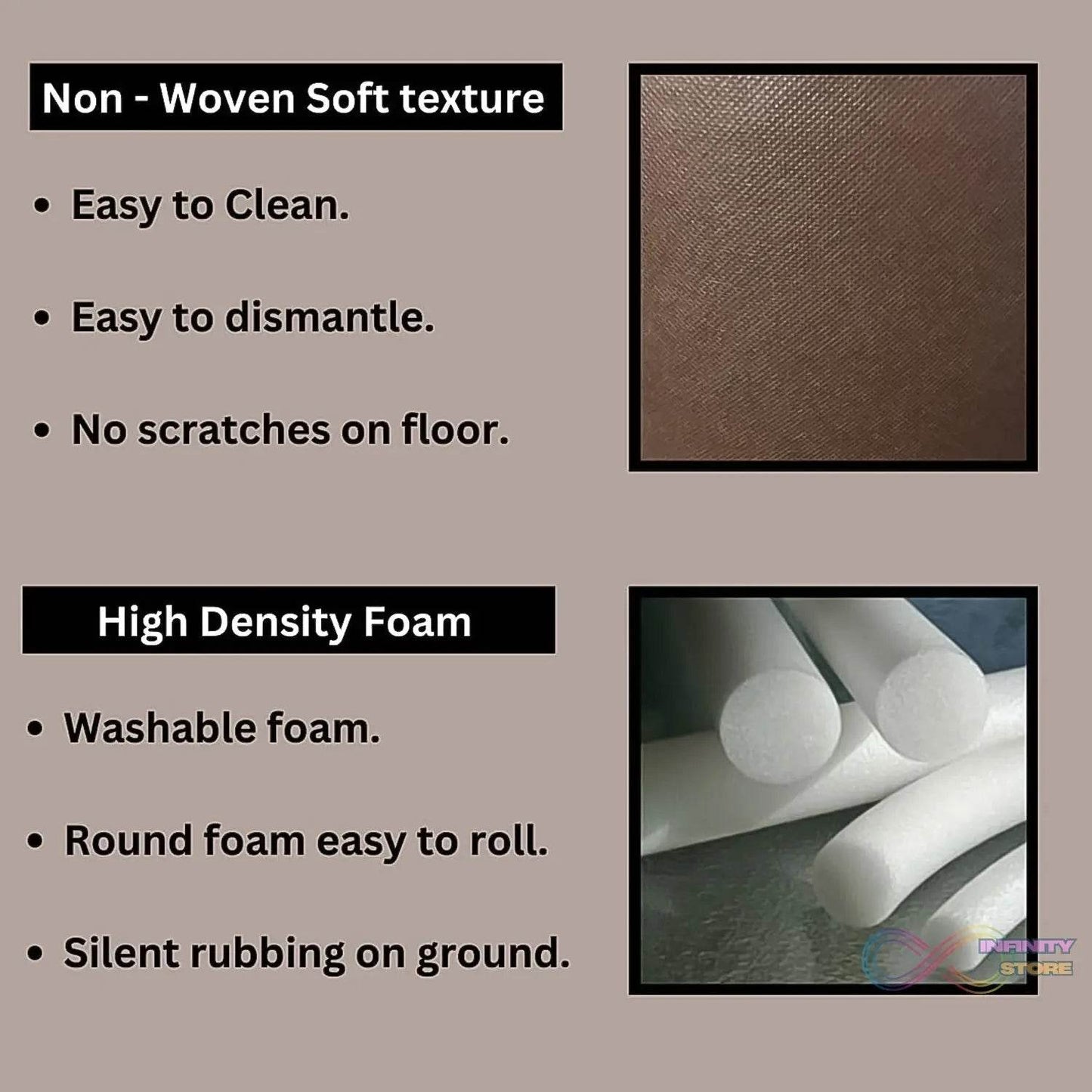 Door Draft Stopper, Twin Draft Stopper / Guard(36 Inch) - infinityexculsivestore.com