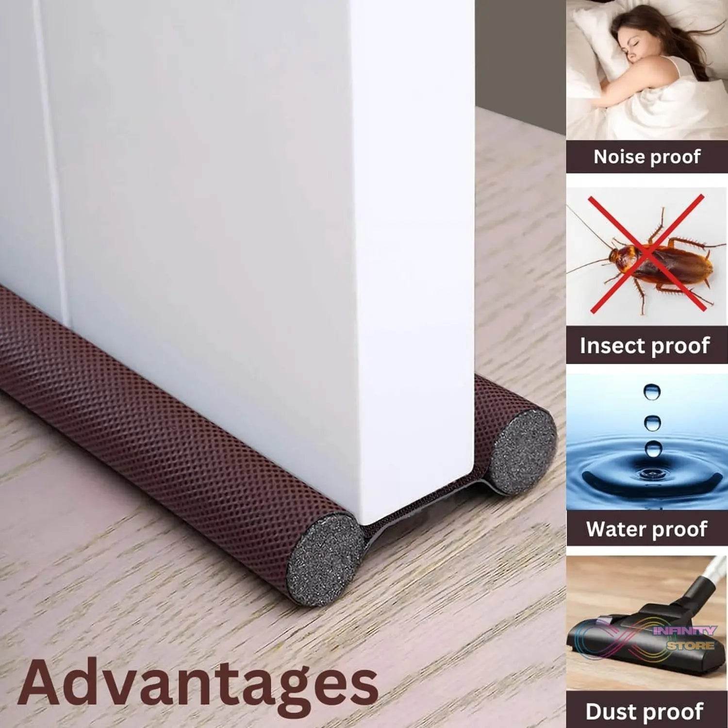Door Draft Stopper, Twin Draft Stopper / Guard(36 Inch) - infinityexculsivestore.com