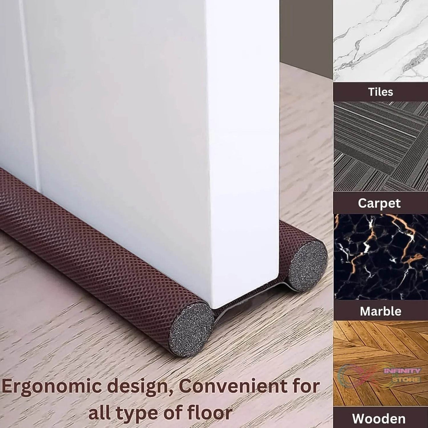 Door Draft Stopper, Twin Draft Stopper / Guard(36 Inch) - infinityexculsivestore.com