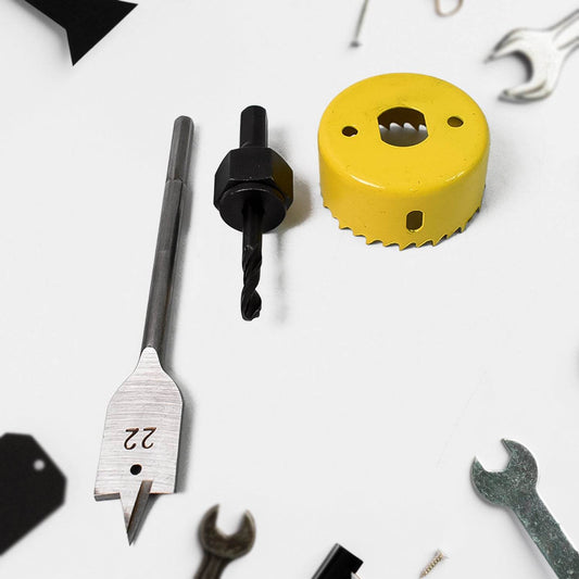 Door Lock Installation (22mmx150mm) Hole Saw Kit (1 Set) - infinityexculsivestore.com