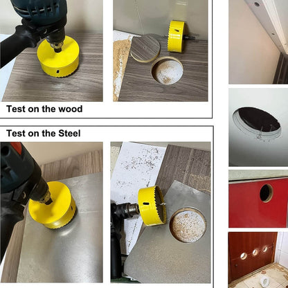 Door Lock Installation (22mmx150mm) Hole Saw Kit (1 Set) - infinityexculsivestore.com