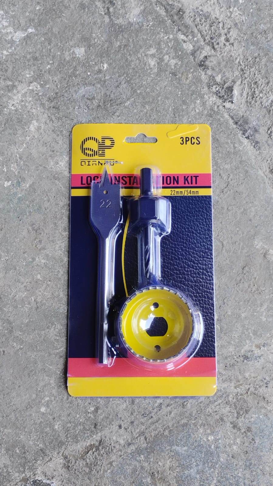 Door Lock Installation (22mmx150mm) Hole Saw Kit (1 Set) - infinityexculsivestore.com