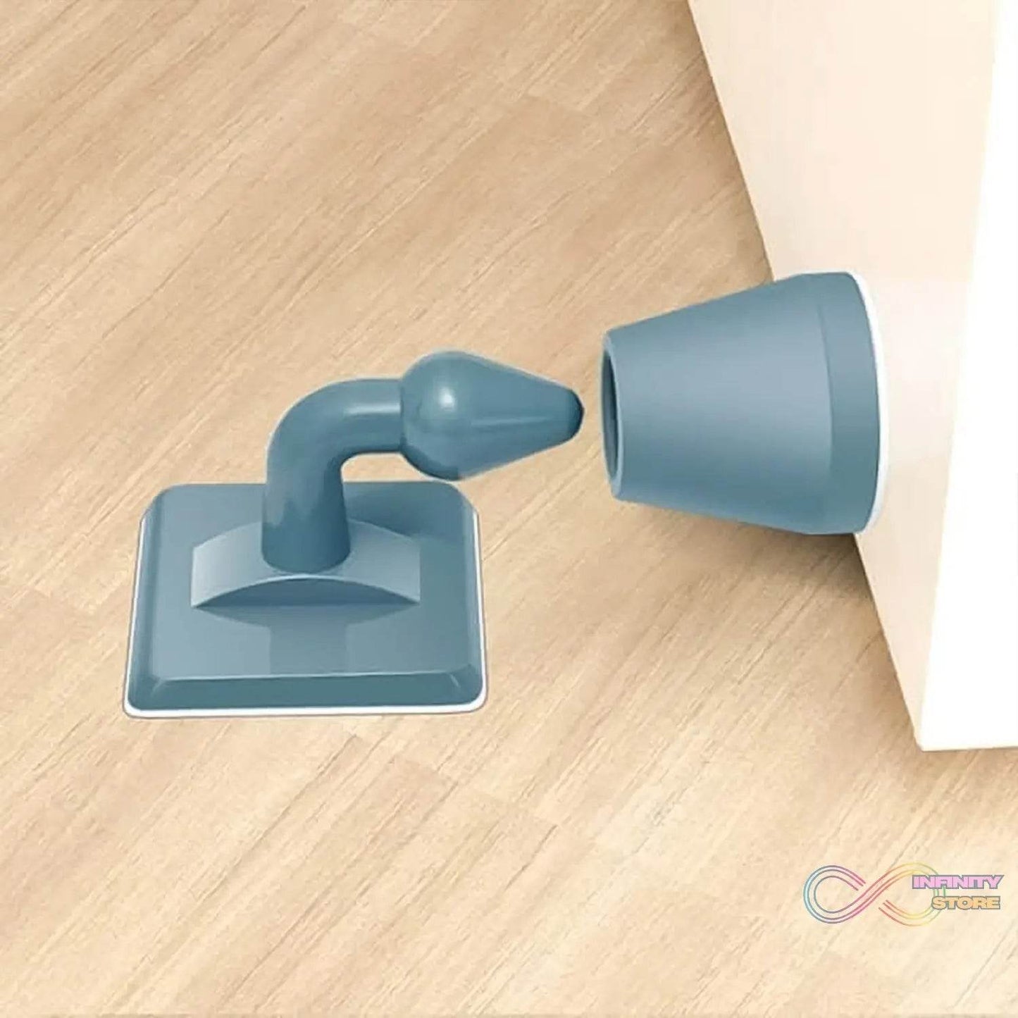 Door Stop Holder Door Stopper Anti-Collision Door Catch for Guard Your Wall (1 pc) - infinityexculsivestore.com