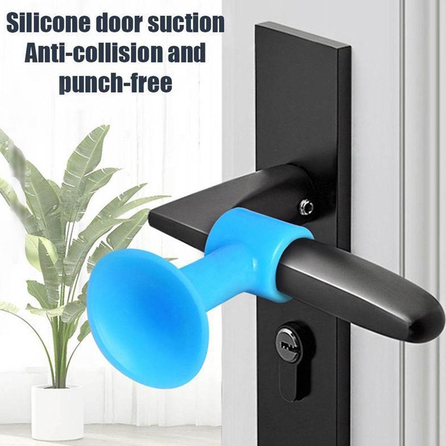 Door Stopper Mini Anti-Collision Silicone Door Handle Crash Pad (Pack of 100Pc) - infinityexculsivestore.com