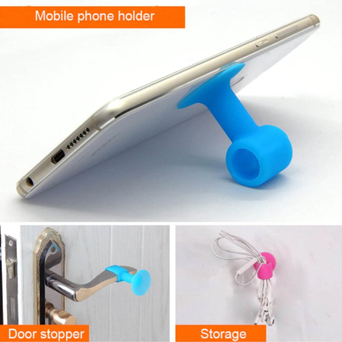 Door Stopper Mini Anti-Collision Silicone Door Handle Crash Pad (Pack of 100Pc) - infinityexculsivestore.com