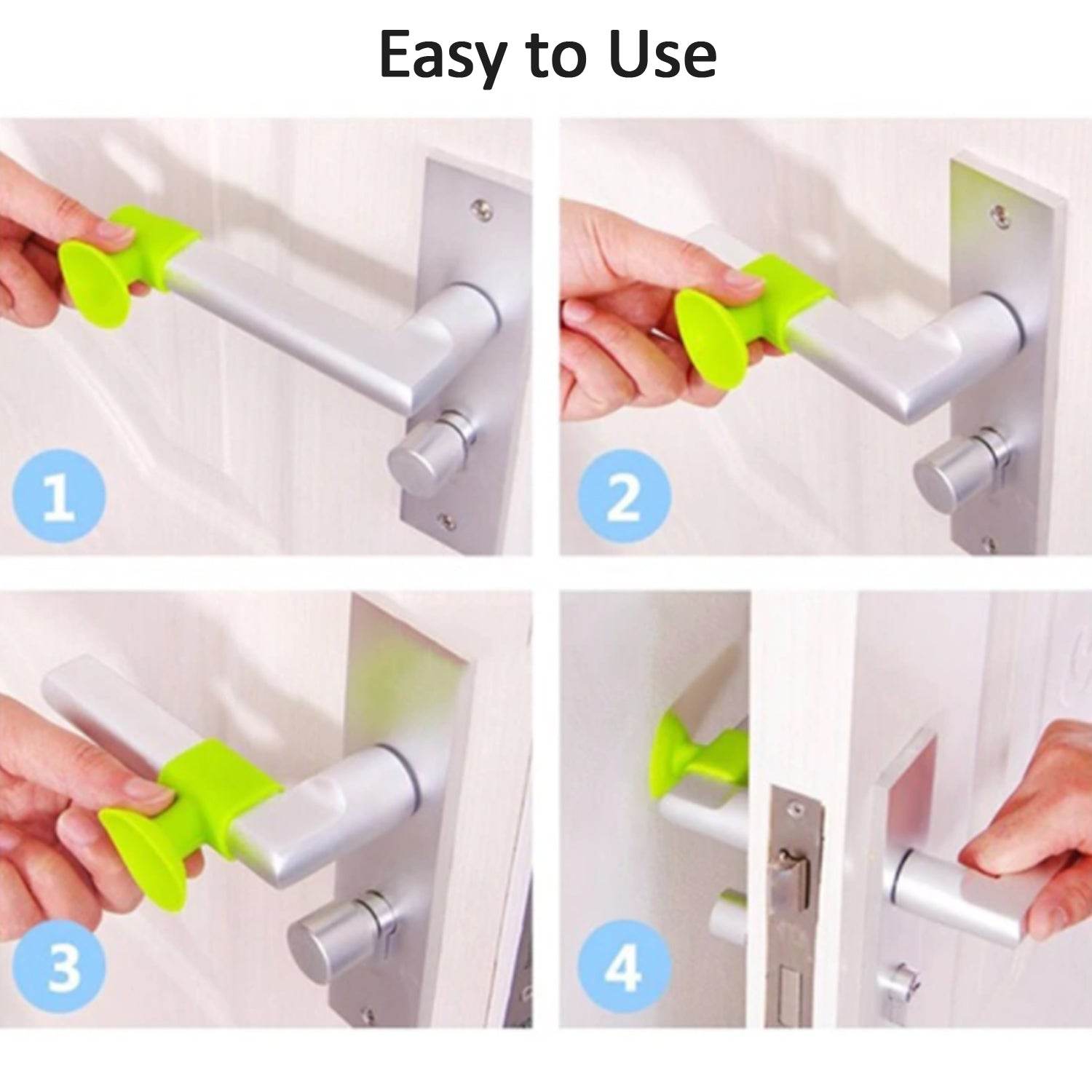 Door Stopper Mini Anti-Collision Silicone Door Handle Crash Pad (Pack of 100Pc) - infinityexculsivestore.com