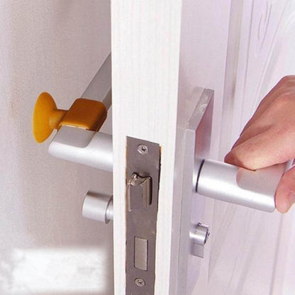 Door Stopper Mini Anti-Collision Silicone Door Handle Crash Pad - infinityexculsivestore.com