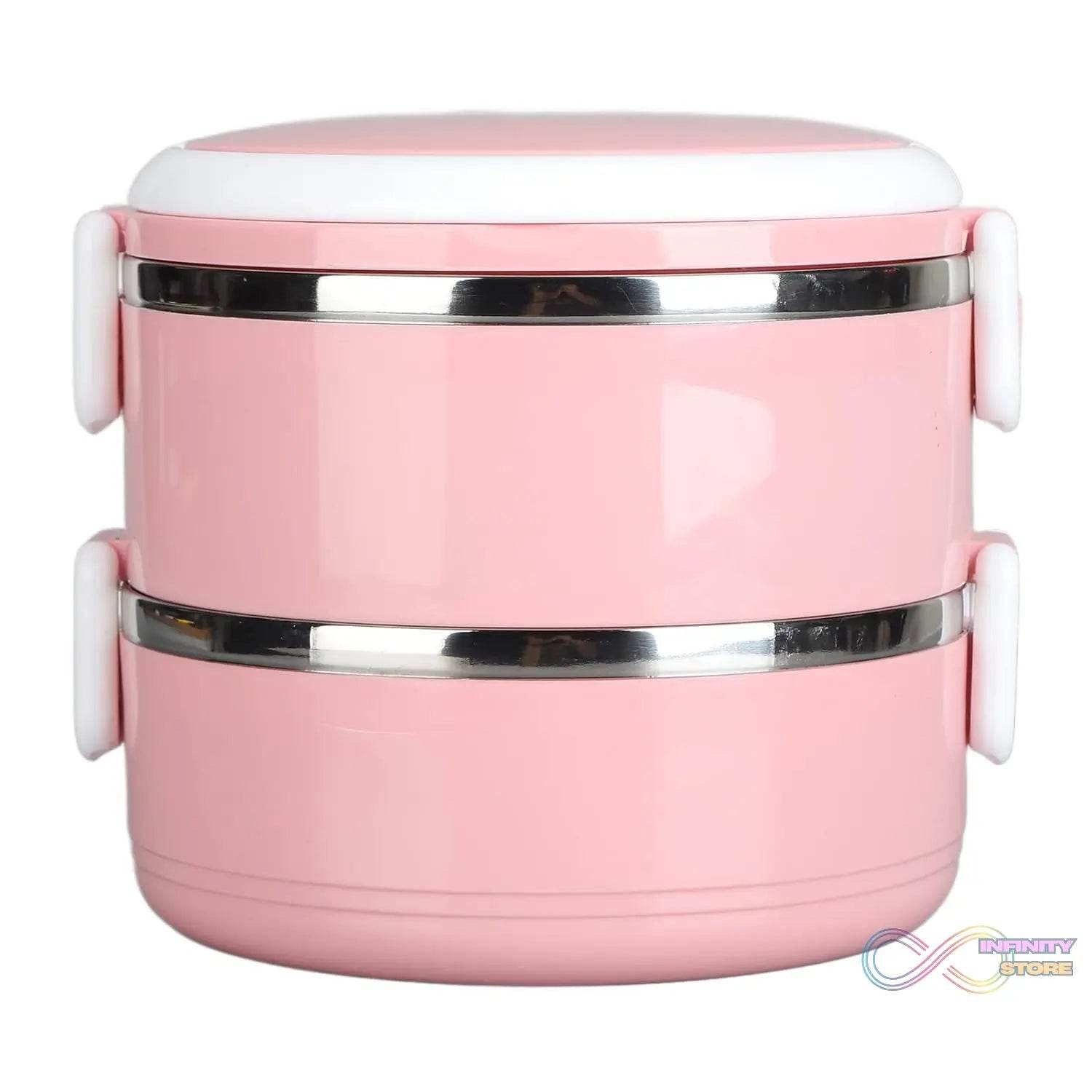 Doraemon 2layer Lunch Box Steel High Quality 2 Layer Tiffin Box For Home , Office & School Use - infinityexculsivestore.com