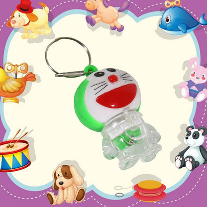 Doremon lightning keychain, 2 colored lightning keychain (1 pc) - infinityexculsivestore.com