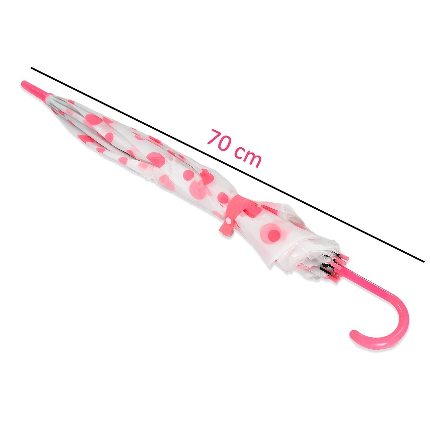 Dot Printed Umbrella for Men and Women Multicolor - infinityexculsivestore.com