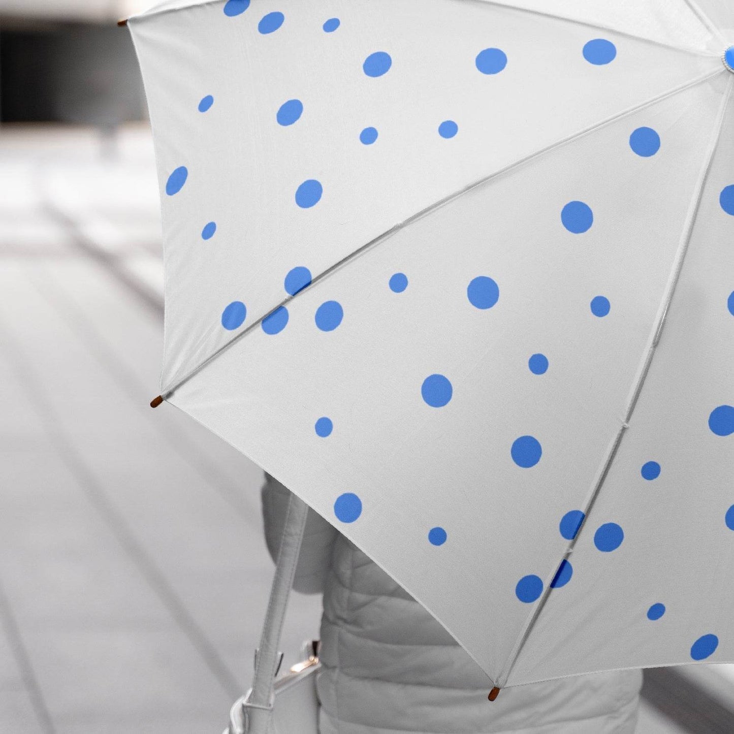 Dot Printed Umbrella for Men and Women Multicolor - infinityexculsivestore.com