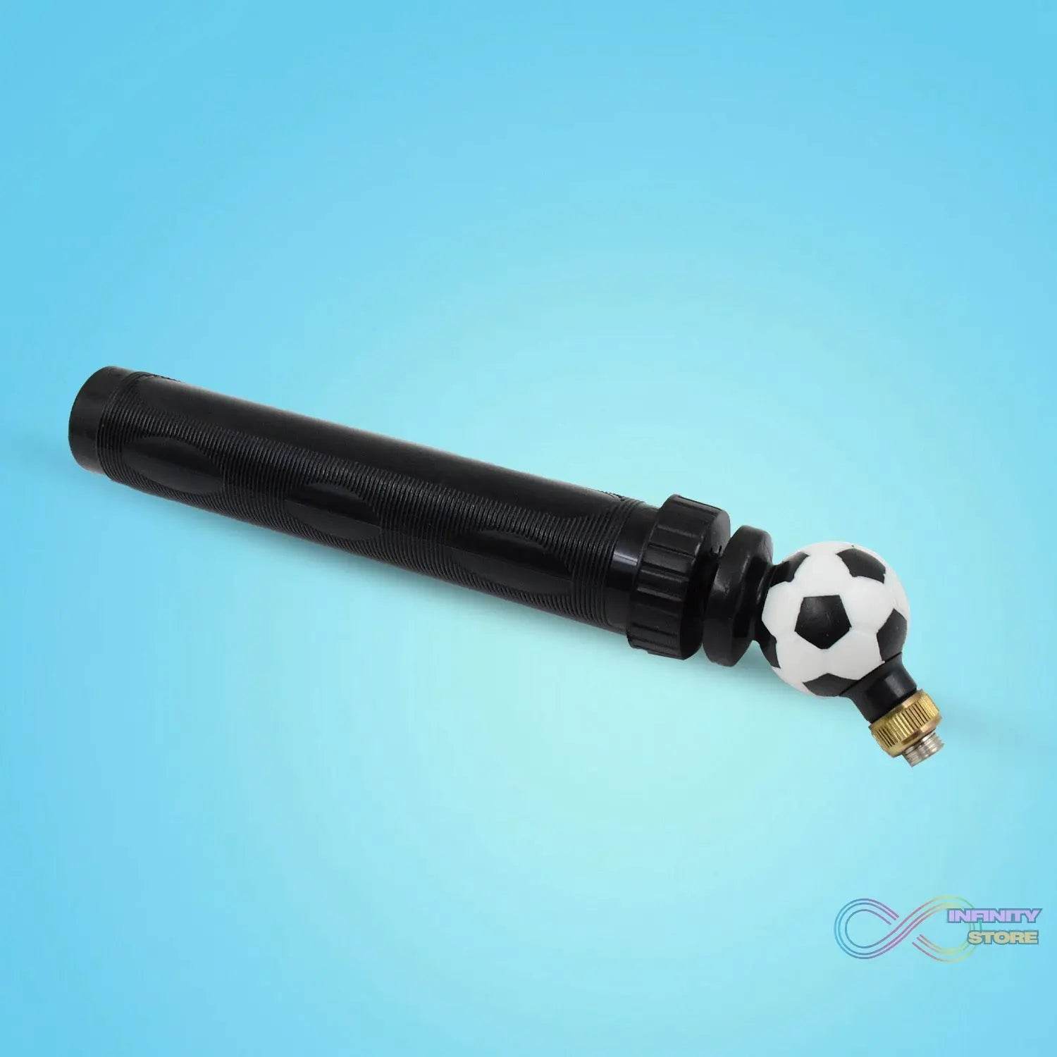 Double Action Pump, Portable Air Ball Inflatable Kit With PIN Plastic (1 Pc With Pin) - infinityexculsivestore.com