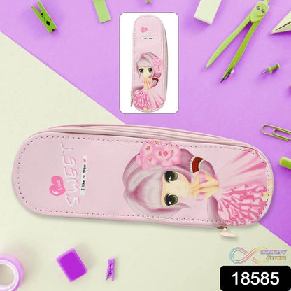 Double Layer Large Capacity With Multi-Functional Pencil Case (1 Pc) - infinityexculsivestore.com