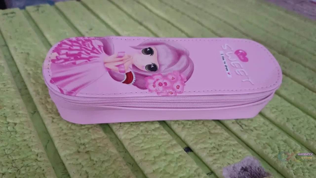 Double Layer Large Capacity With Multi-Functional Pencil Case (1 Pc) - infinityexculsivestore.com