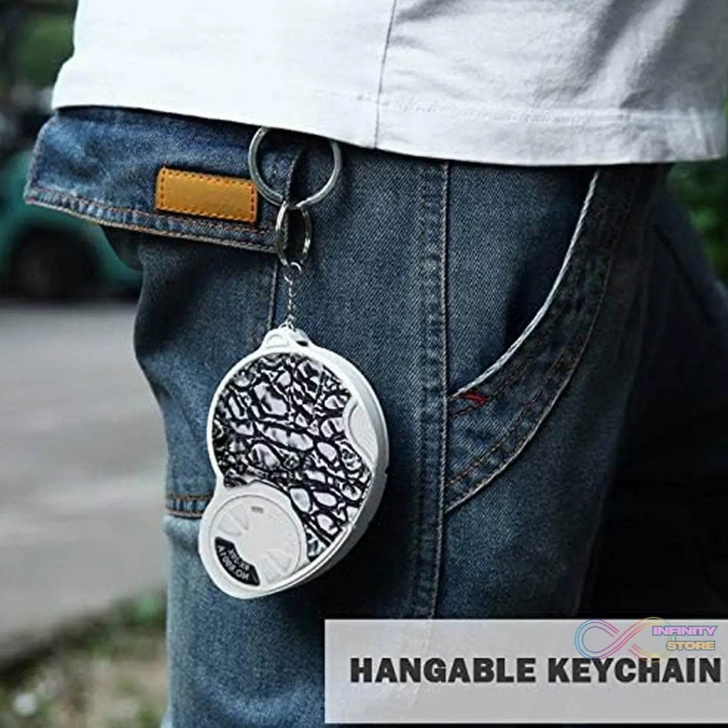 Double-Magnification Led Magnifiers Light Folding Keychain magnifier(1 Pc / Mix Color) - infinityexculsivestore.com