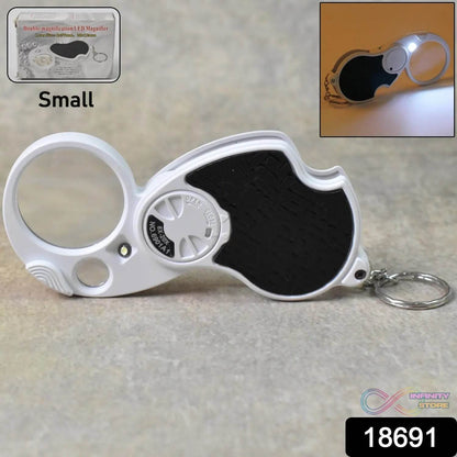 Double-Magnification Led Magnifiers with Light (1 Pc / Small) - infinityexculsivestore.com