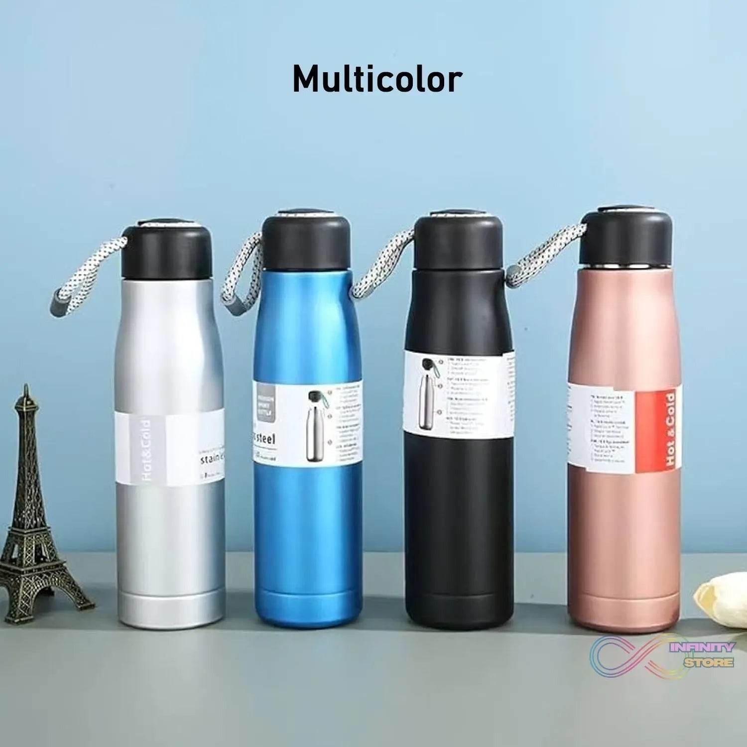 Double Wall Vacuum Insulated Water Bottle (550 ML) - infinityexculsivestore.com